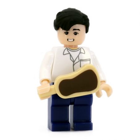 TINY ATBFS005 non  ANH ẤY ĐẾN TỪ JIANGHU 1989 HE XINMIAO bộ đồ chơi xếp lắp ráp ghép mô hình