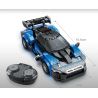 WISE BLOCK HA389171 389171 non  SIÊU XE ĐIỀU KHIỂN TỪ XA NIGHT SHADOW MCLAREN bộ đồ chơi xếp lắp ráp ghép mô hình Speed Champions Racing Cars Đua Xe Công Thức