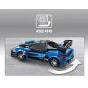 WISE BLOCK HA389171 389171 non  SIÊU XE ĐIỀU KHIỂN TỪ XA NIGHT SHADOW MCLAREN bộ đồ chơi xếp lắp ráp ghép mô hình Speed Champions Racing Cars Đua Xe Công Thức