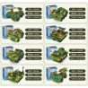 SEMBO 105058 105059 105060 105061 105062 105063 105064 105065 non  PHÙ HỢP VỚI XE TĂNG ĐẤT bộ đồ chơi xếp lắp ráp ghép mô hình Iron Blood Heavy Equipment Đặc Nhiệm Máu Và Sắt 479 khối