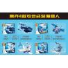 SEMBO 103254 103255 103256 103257 non  THỢ SĂN BIỂN SÂU bộ đồ chơi xếp lắp ráp ghép mô hình Therion Totems 697 khối