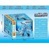 SEMBO 103254 103255 103256 103257 non  THỢ SĂN BIỂN SÂU bộ đồ chơi xếp lắp ráp ghép mô hình Therion Totems 697 khối