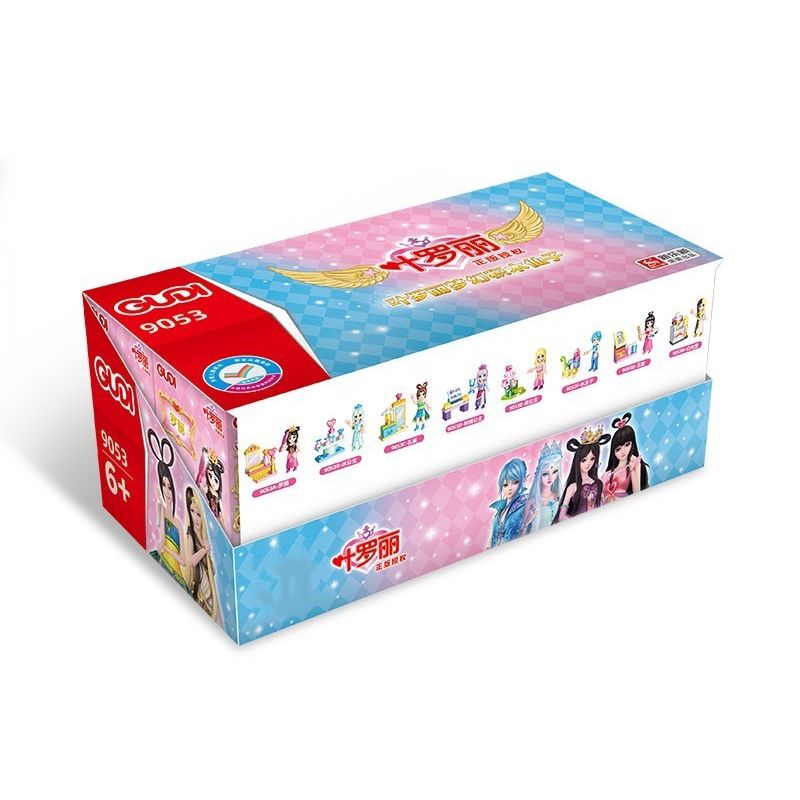 GUDI 9053 non Lego YE LUOLI DREAM FAIRY 8 PHONG CÁCH bộ đồ chơi xếp lắp ráp ghép mô hình Yeloli