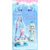 GUDI 9053 non  YE LUOLI DREAM FAIRY 8 PHONG CÁCH bộ đồ chơi xếp lắp ráp ghép mô hình Yeloli