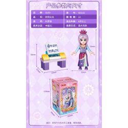 GUDI 9053 non  YE LUOLI DREAM FAIRY 8 PHONG CÁCH bộ đồ chơi xếp lắp ráp ghép mô hình Yeloli