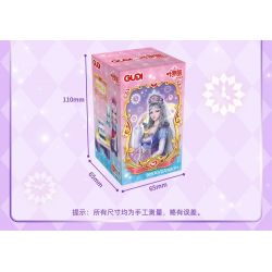 GUDI 9053 non  YE LUOLI DREAM FAIRY 8 PHONG CÁCH bộ đồ chơi xếp lắp ráp ghép mô hình Yeloli