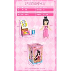 GUDI 9053 non  YE LUOLI DREAM FAIRY 8 PHONG CÁCH bộ đồ chơi xếp lắp ráp ghép mô hình Yeloli