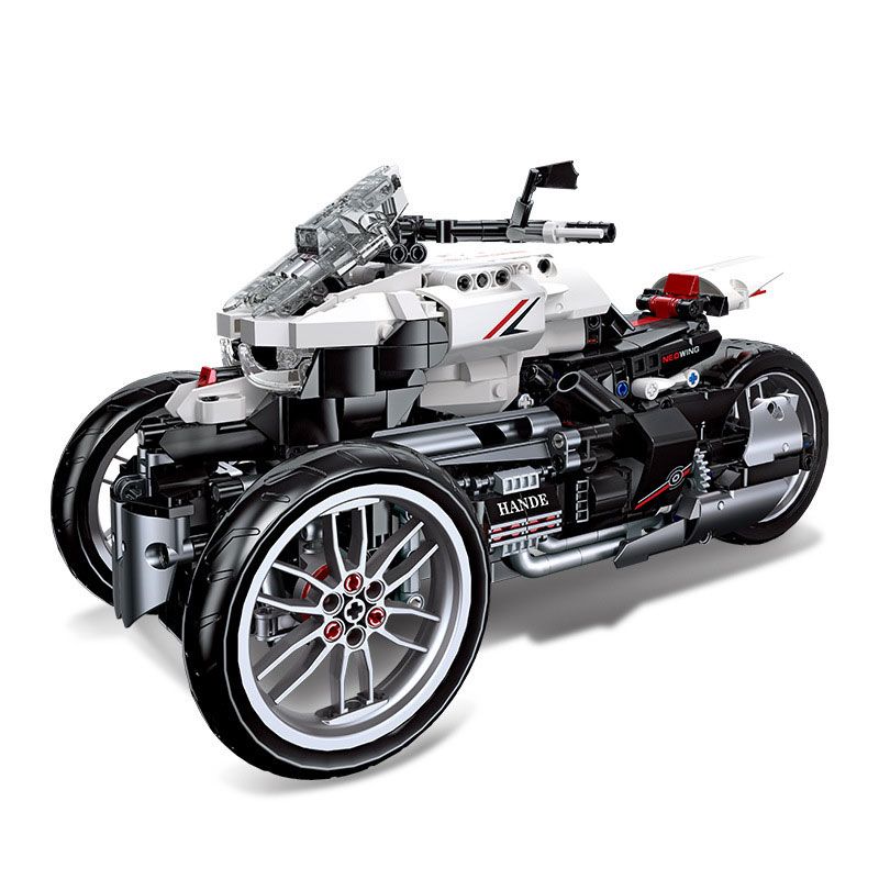 JIESTAR 91024 non Lego XE MÁY BA BÁNH HONDA NEWING bộ đồ chơi xếp lắp ráp ghép mô hình Motorcycle Motorbike HONDA NEO WING Xe Hai Bánh 996 khối