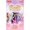 GUDI 9053 non  YE LUOLI DREAM FAIRY 8 PHONG CÁCH bộ đồ chơi xếp lắp ráp ghép mô hình Yeloli