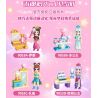 GUDI 9053 non  YE LUOLI DREAM FAIRY 8 PHONG CÁCH bộ đồ chơi xếp lắp ráp ghép mô hình Yeloli