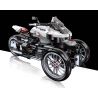JIESTAR 91024 non  XE MÁY BA BÁNH HONDA NEWING bộ đồ chơi xếp lắp ráp ghép mô hình Motorcycle Motorbike HONDA NEO WING Xe Hai Bánh 996 khối