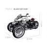 JIESTAR 91024 non  XE MÁY BA BÁNH HONDA NEWING bộ đồ chơi xếp lắp ráp ghép mô hình Motorcycle Motorbike HONDA NEO WING Xe Hai Bánh 996 khối