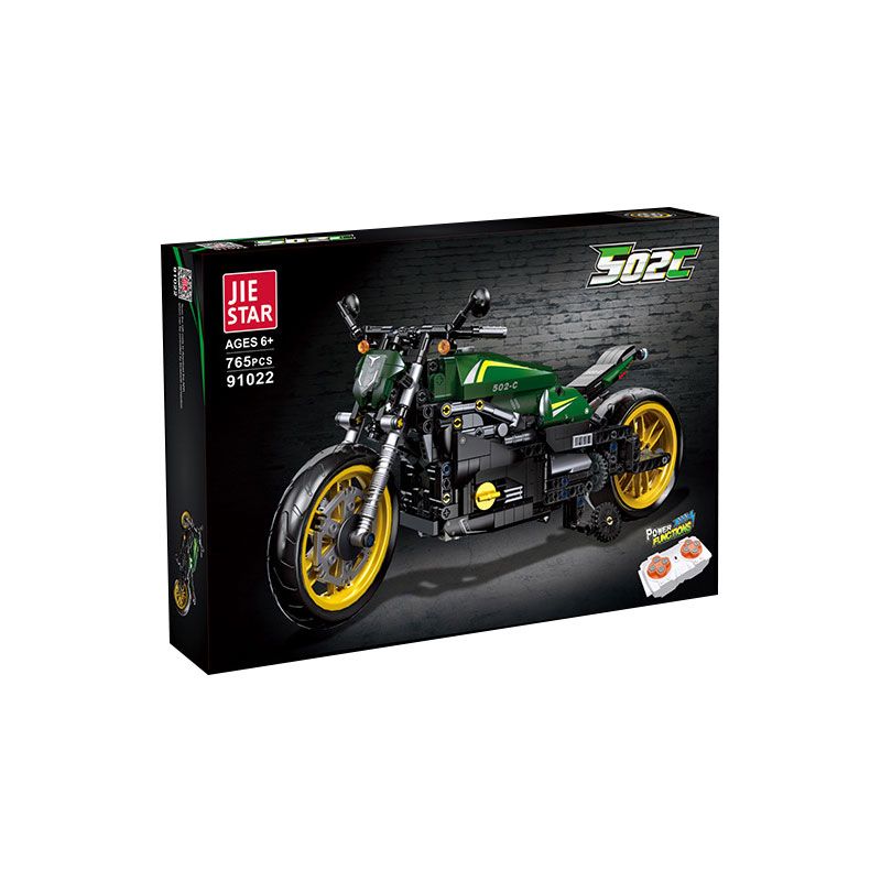 JIESTAR 91022 non  BENELLI 502C bộ đồ chơi xếp lắp ráp ghép mô hình  Kỹ Thuật Công Nghệ Cao Mô Hình Phương Tiện 765 khối