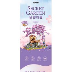 TOP TOY DZ6011 6011 TC2009 2009 non  KHU VƯỜN BÍ MẬT bộ đồ chơi xếp lắp ráp ghép mô hình Modular Buildings SECRET GARDEN Mô Hình Nhà Cửa 1000 khối