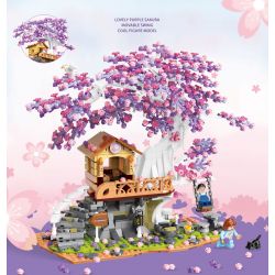 TOP TOY DZ6011 6011 TC2009 2009 non  KHU VƯỜN BÍ MẬT bộ đồ chơi xếp lắp ráp ghép mô hình Modular Buildings SECRET GARDEN Mô Hình Nhà Cửa 1000 khối