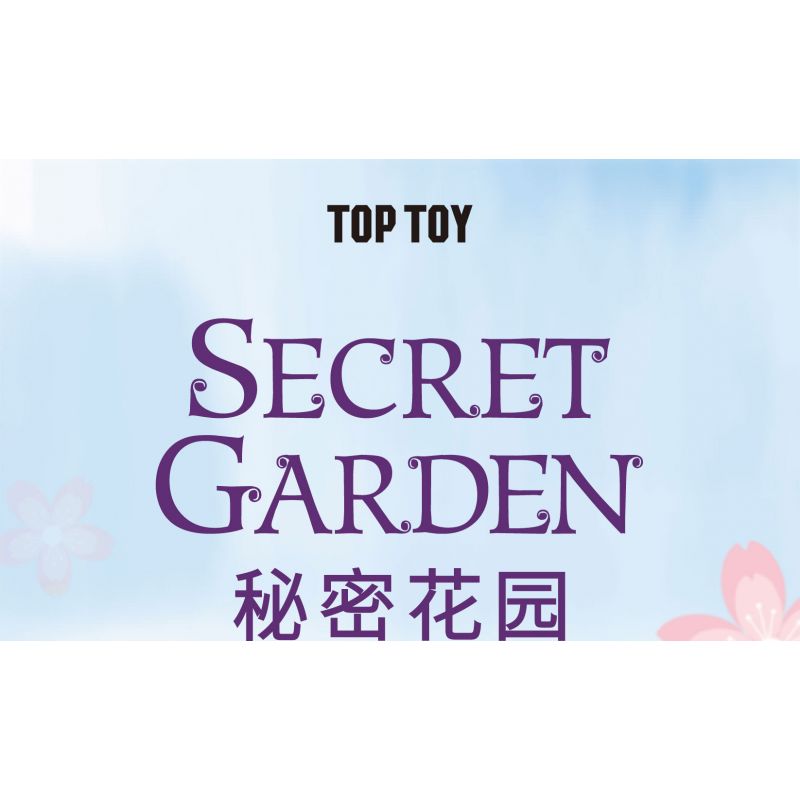 TOP TOY DZ6011 6011 TC2009 2009 non  KHU VƯỜN BÍ MẬT bộ đồ chơi xếp lắp ráp ghép mô hình Modular Buildings SECRET GARDEN Mô Hình Nhà Cửa 1000 khối
