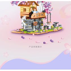 TOP TOY DZ6011 6011 TC2009 2009 non  KHU VƯỜN BÍ MẬT bộ đồ chơi xếp lắp ráp ghép mô hình Modular Buildings SECRET GARDEN Mô Hình Nhà Cửa 1000 khối