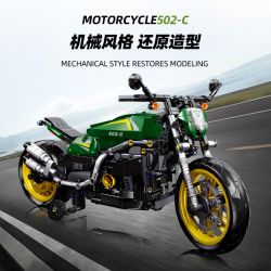 JIESTAR 91022 non  BENELLI 502C bộ đồ chơi xếp lắp ráp ghép mô hình  Kỹ Thuật Công Nghệ Cao Mô Hình Phương Tiện 765 khối