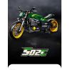 JIESTAR 91022 non  BENELLI 502C bộ đồ chơi xếp lắp ráp ghép mô hình  Kỹ Thuật Công Nghệ Cao Mô Hình Phương Tiện 765 khối