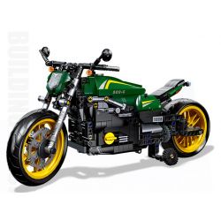 JIESTAR 91022 non  BENELLI 502C bộ đồ chơi xếp lắp ráp ghép mô hình  Kỹ Thuật Công Nghệ Cao Mô Hình Phương Tiện 765 khối