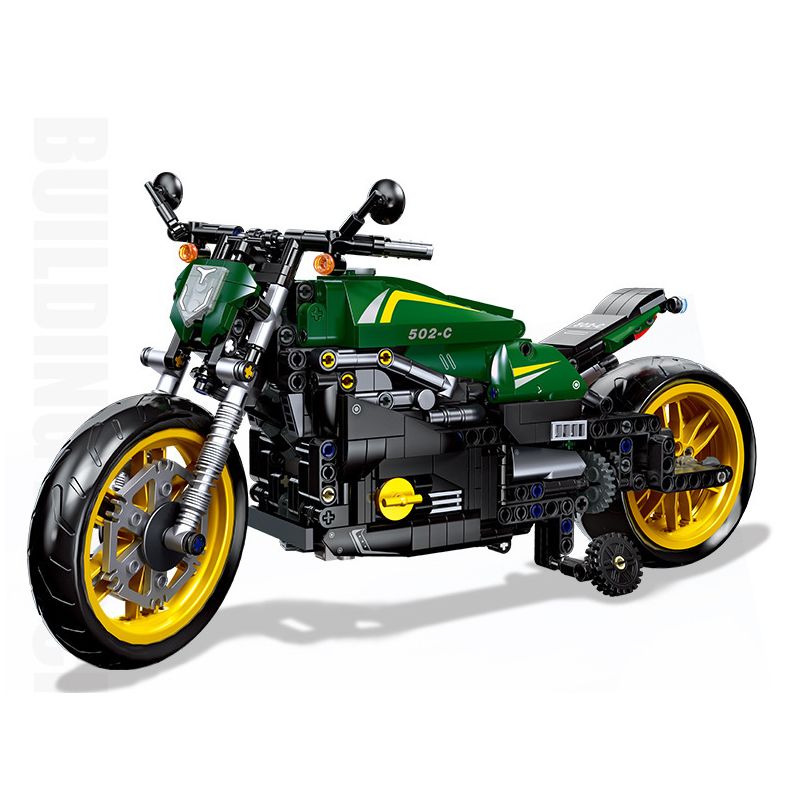 JIESTAR 91022 non  BENELLI 502C bộ đồ chơi xếp lắp ráp ghép mô hình  Kỹ Thuật Công Nghệ Cao Mô Hình Phương Tiện 765 khối