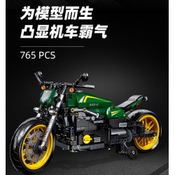 JIESTAR 91022 non  BENELLI 502C bộ đồ chơi xếp lắp ráp ghép mô hình  Kỹ Thuật Công Nghệ Cao Mô Hình Phương Tiện 765 khối