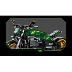 JIESTAR 91022 non  BENELLI 502C bộ đồ chơi xếp lắp ráp ghép mô hình  Kỹ Thuật Công Nghệ Cao Mô Hình Phương Tiện 765 khối