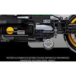 JIESTAR 91022 non  BENELLI 502C bộ đồ chơi xếp lắp ráp ghép mô hình  Kỹ Thuật Công Nghệ Cao Mô Hình Phương Tiện 765 khối