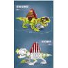 GAOMISI T1038 1038 non  DIMETRODON bộ đồ chơi xếp lắp ráp ghép mô hình Creator FOSSIL DINOSAUR MUSEUM DIMETRODON Sáng Tạo 415 khối