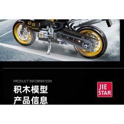 JIESTAR 91025 non  PHIÊU LƯU BMW F 850 ​​GS bộ đồ chơi xếp lắp ráp ghép mô hình  BMW F 850 GS Kỹ Thuật Công Nghệ Cao Mô Hình Phương Tiện 781 khối