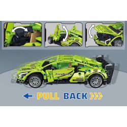 ZHEGAO QL1243 1243 non  XE THỂ THAO HOANG DÃ LÙI bộ đồ chơi xếp lắp ráp ghép mô hình  MACHINERY Kỹ Thuật Công Nghệ Cao Mô Hình Phương Tiện 589 khối