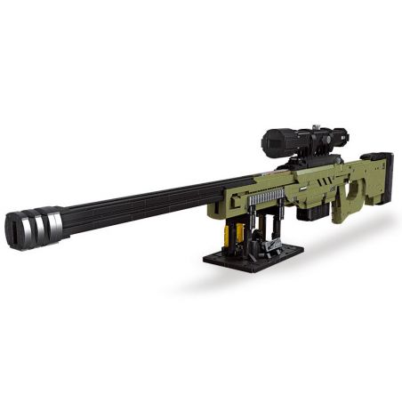 JIESTAR 58022 non  SÚNG BẮN TỈA AWP bộ đồ chơi xếp lắp ráp ghép mô hình Gun 2395 khối