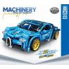 ZHEGAO QL1238 1238 non  XE LÙI FLYING BLUE RUN bộ đồ chơi xếp lắp ráp ghép mô hình  MACHINERY Kỹ Thuật Công Nghệ Cao Mô Hình Phương Tiện 445 khối