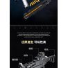 JIESTAR 92401 non  SÚNG TIỂU LIÊN UMP45 bộ đồ chơi xếp lắp ráp ghép mô hình Gun 1609 khối