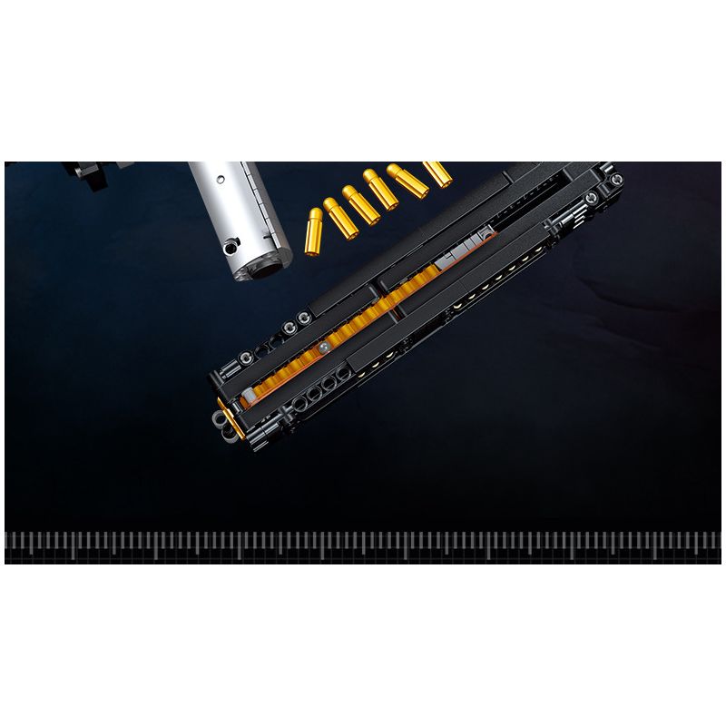 JIESTAR 92401 non  SÚNG TIỂU LIÊN UMP45 bộ đồ chơi xếp lắp ráp ghép mô hình Gun 1609 khối