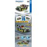 ZHEGAO QL1239 1239 non  BLAST ĐUA KÉO LẠI XE bộ đồ chơi xếp lắp ráp ghép mô hình Speed Champions Racing Cars MACHINERY Đua Xe Công Thức 712 khối