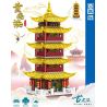 ZHEGAO QL0972 0972 non  HOÀNG HẠC THÁP bộ đồ chơi xếp lắp ráp ghép mô hình 646 khối