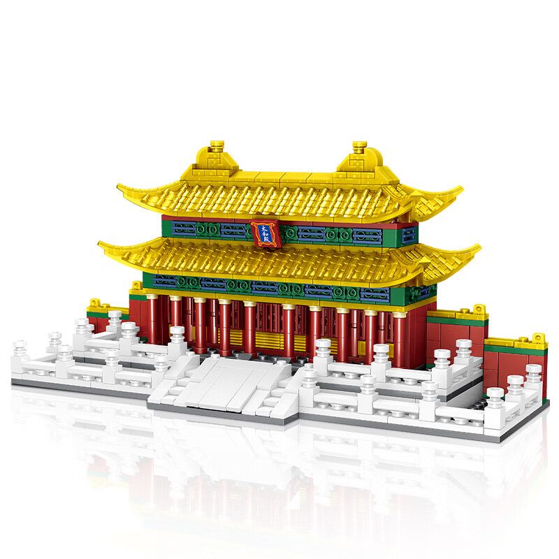 ZHEGAO QL0970 0970 non Lego HỘI TRƯỜNG HÒA HỢP TỐI CAO bộ đồ chơi xếp lắp ráp ghép mô hình 703 khối