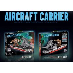 PanlosBrick 687101 Panlos Brick 687101 non  TRẬN CHIẾN QUYẾT ĐỊNH TÀU SÂN BAY bộ đồ chơi xếp lắp ráp ghép mô hình AIRCRAFT CARRIER 1115 khối