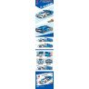 TA GAOLE T3039 3039 non  LÙI XE CẢNH SÁT bộ đồ chơi xếp lắp ráp ghép mô hình  Kỹ Thuật Công Nghệ Cao Mô Hình Phương Tiện 403 khối