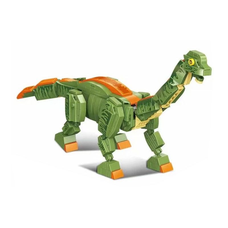 HSANHE CACO 33004 non Lego CĂN CỨ KHỦNG LONG BRACHIOSAURUS bộ đồ chơi xếp lắp ráp ghép mô hình 437 khối