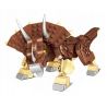 HSANHE CACO 33003 non  CĂN CỨ KHỦNG LONG TRICERATOPS bộ đồ chơi xếp lắp ráp ghép mô hình 475 khối