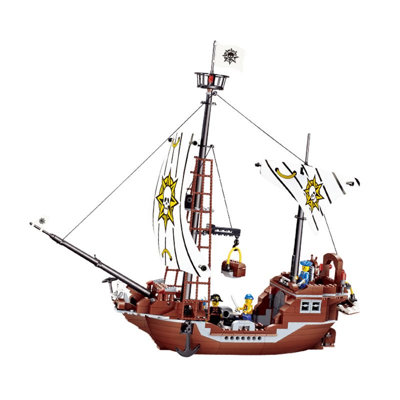 JIESTAR 30008 non Lego TÀU CƯỚP BIỂN BÁO THÙ bộ đồ chơi xếp lắp ráp ghép mô hình REVENGE 426 khối