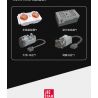 JIESTAR 92008 non  NISSAN GTR35 NISMO tỷ lệ 1:13 bộ đồ chơi xếp lắp ráp ghép mô hình Creator Expert Chuyên Gia Sáng Tạo 1266 khối