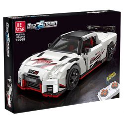 JIESTAR 92008 non  NISSAN GTR35 NISMO tỷ lệ 1:13 bộ đồ chơi xếp lắp ráp ghép mô hình Creator Expert Chuyên Gia Sáng Tạo 1266 khối