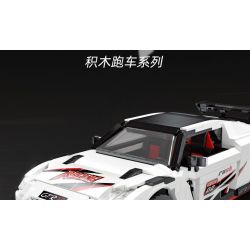 JIESTAR 92008 non  NISSAN GTR35 NISMO tỷ lệ 1:13 bộ đồ chơi xếp lắp ráp ghép mô hình Creator Expert Chuyên Gia Sáng Tạo 1266 khối