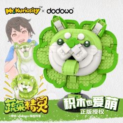MR.KURIOSITY 12601 non  CON CHÓ BẮP CẢI bộ đồ chơi xếp lắp ráp ghép mô hình CHINESE CABBAGE DOG