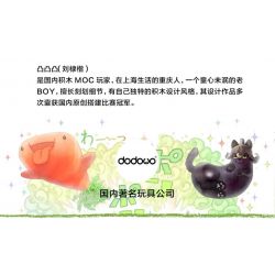 MR.KURIOSITY 12601 non  CON CHÓ BẮP CẢI bộ đồ chơi xếp lắp ráp ghép mô hình CHINESE CABBAGE DOG