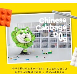 MR.KURIOSITY 12601 non  CON CHÓ BẮP CẢI bộ đồ chơi xếp lắp ráp ghép mô hình CHINESE CABBAGE DOG