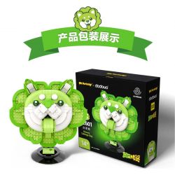 MR.KURIOSITY 12601 non  CON CHÓ BẮP CẢI bộ đồ chơi xếp lắp ráp ghép mô hình CHINESE CABBAGE DOG